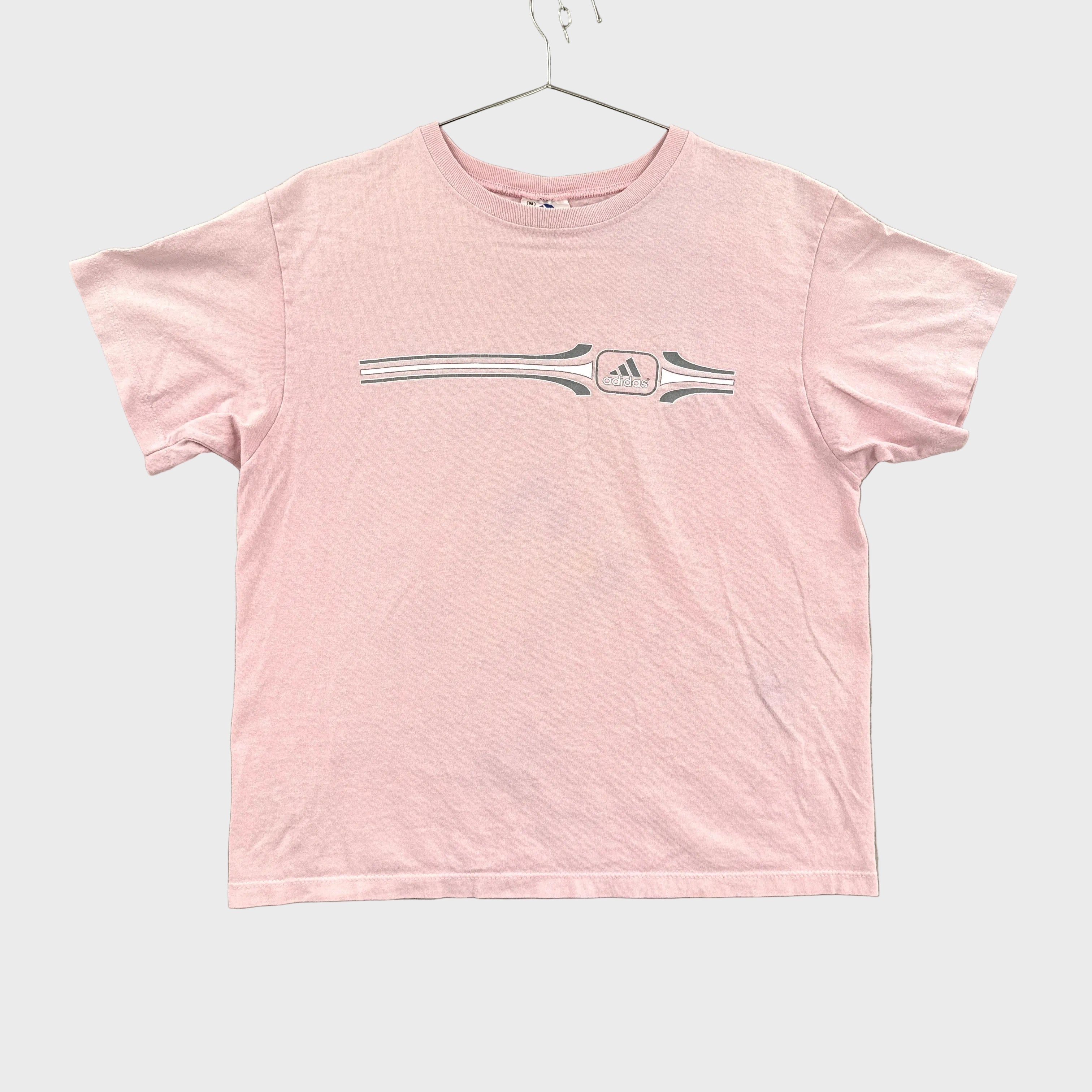 Vintage Adidas Pink Graphic Tee - 