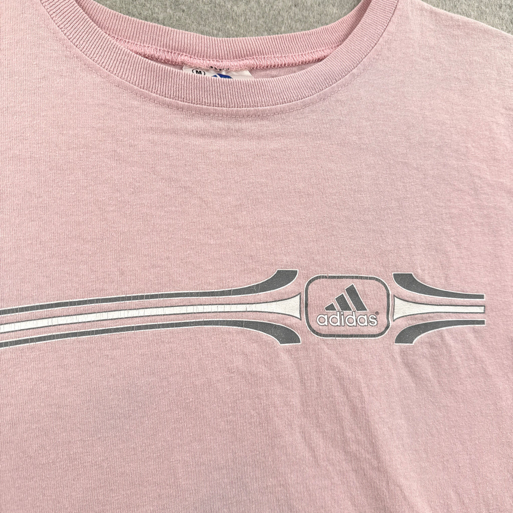 Vintage Adidas Pink Graphic Tee - 
