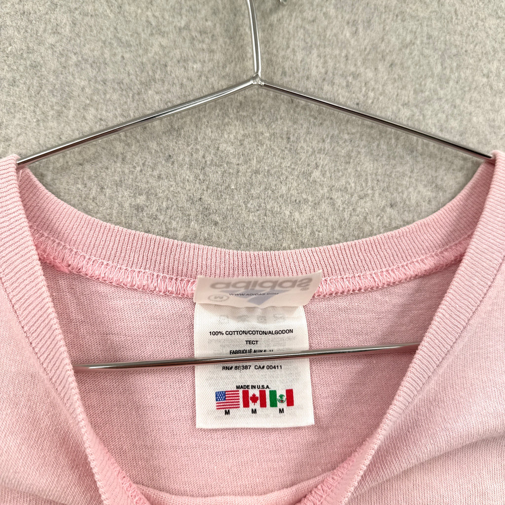 Vintage Adidas Pink Graphic Tee - 