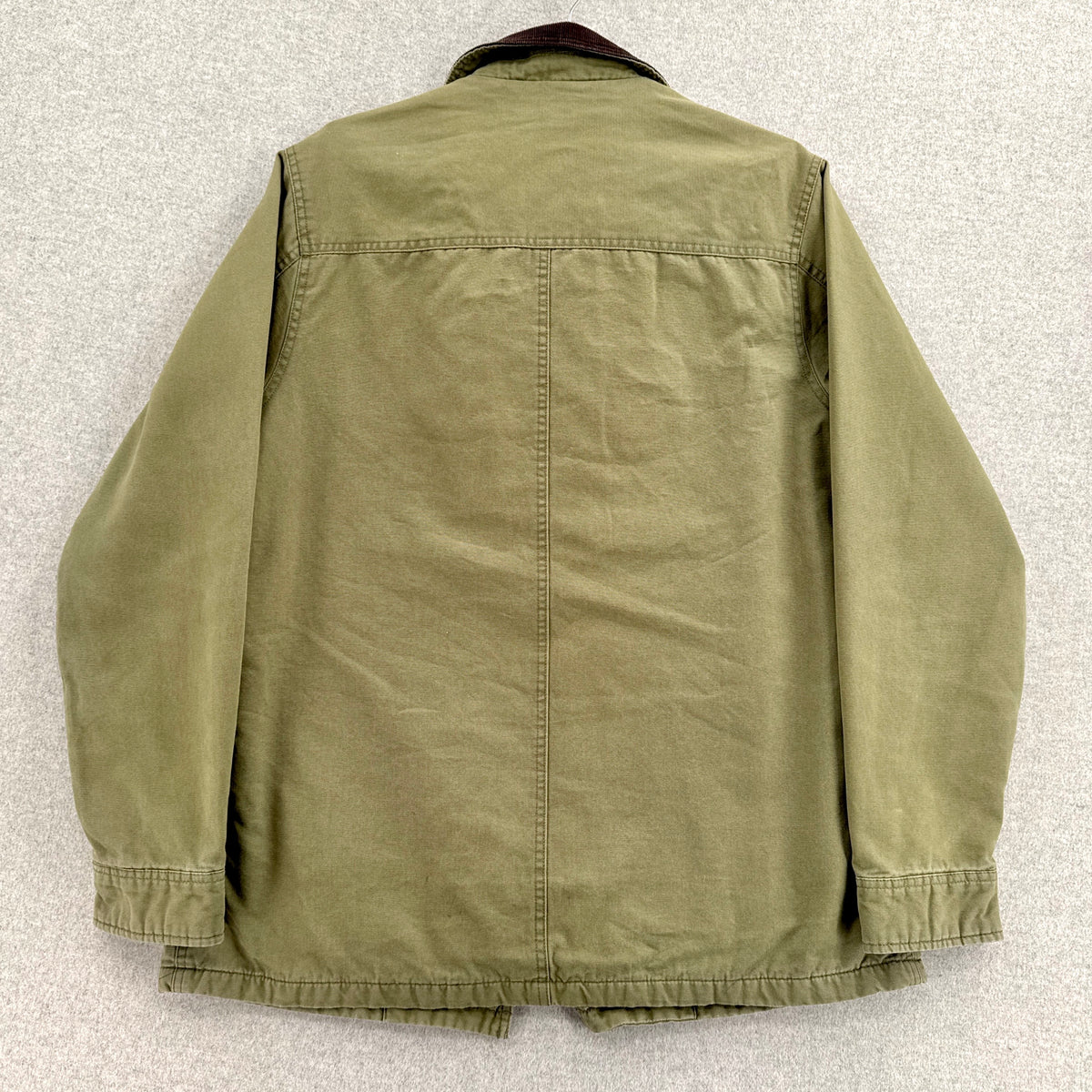 Vintage Barn Jacket Chore Coat Lend's End Trench - M