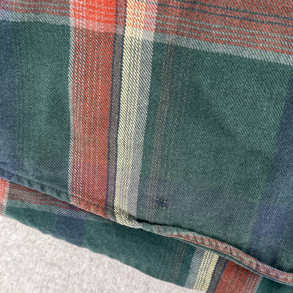 Vintage Cabela's Plaid Button Long Sleeve Cotton Shirt - 2XL Tall