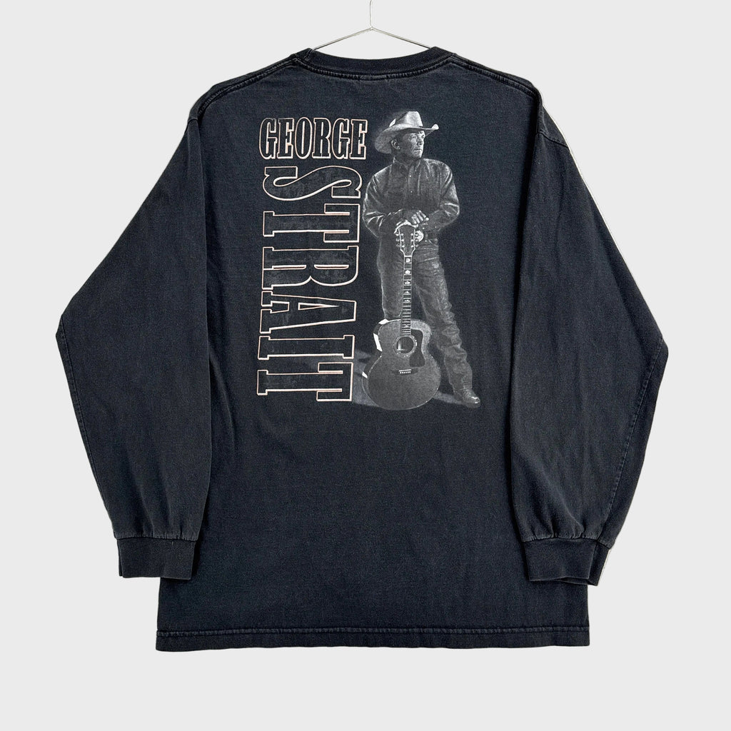 Vintage George Strait Country Music Long Sleeve Shirt
