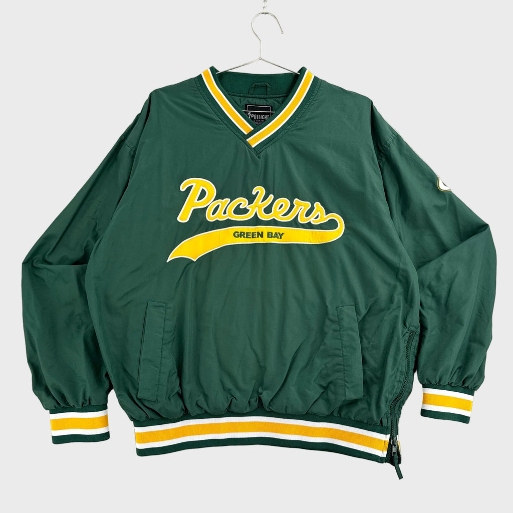 Vintage Green Bay Packers Windbreaker Jacket