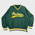 Vintage Green Bay Packers Windbreaker Jacket