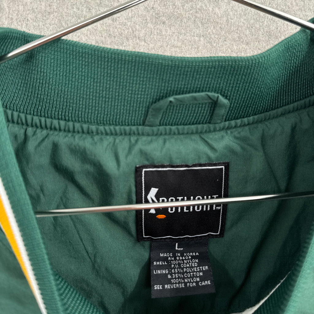 Vintage Green Bay Packers Windbreaker Jacket
