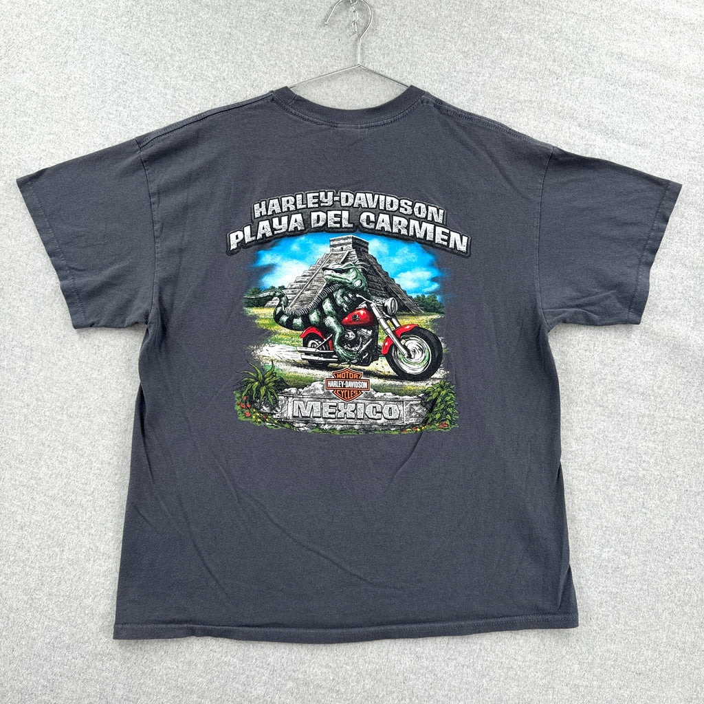 Vintage Harley Davidson Mexico Graphic Tee 
