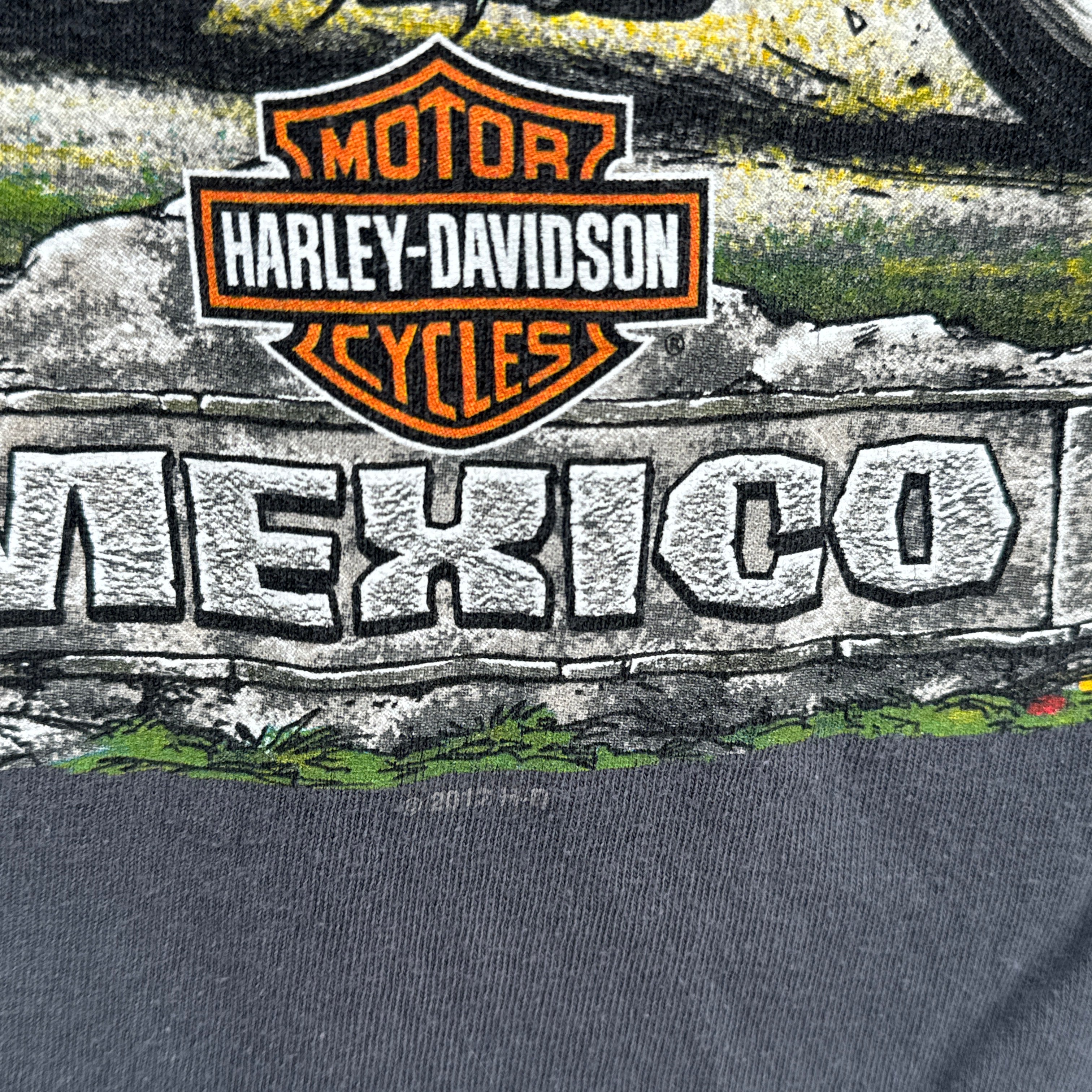 Vintage Harley Davidson Mexico Graphic Tee 