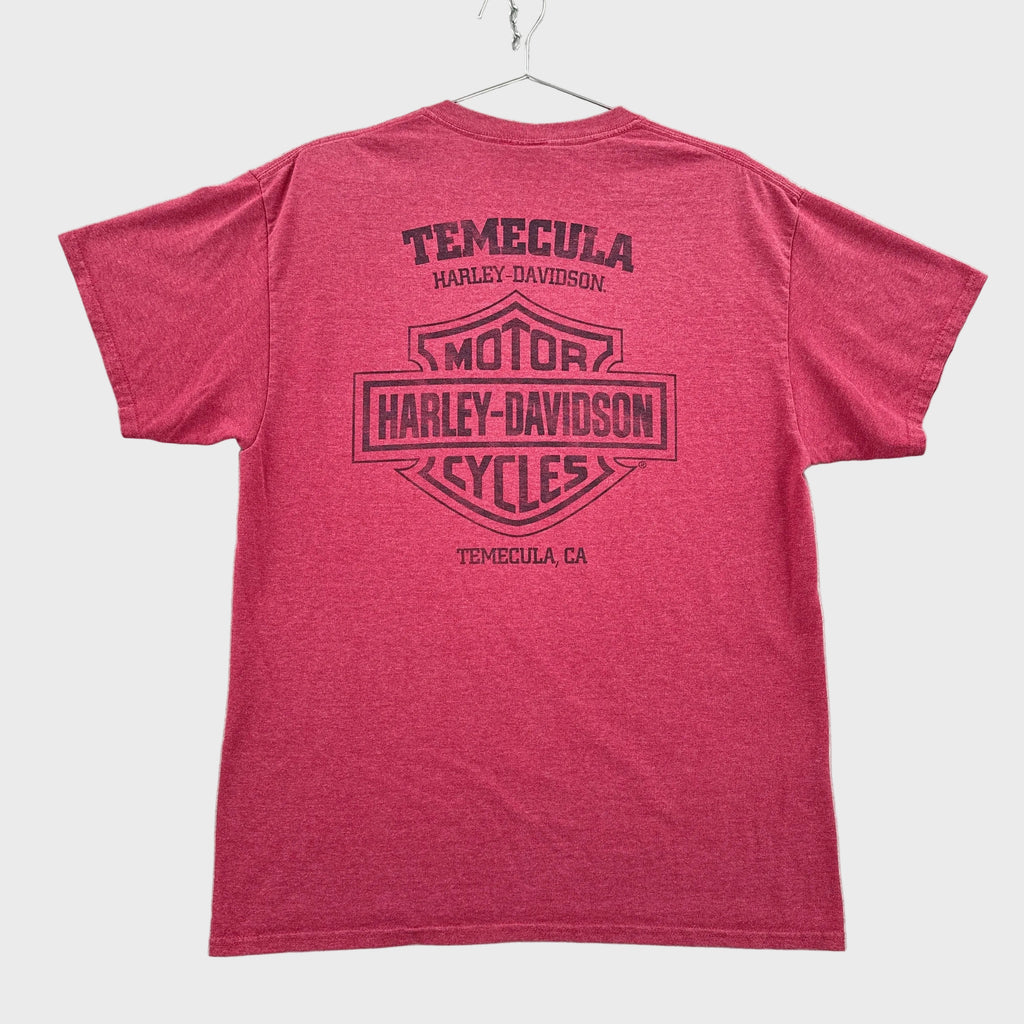 Vintage Harley Davidson Temecula Graphic Tee 