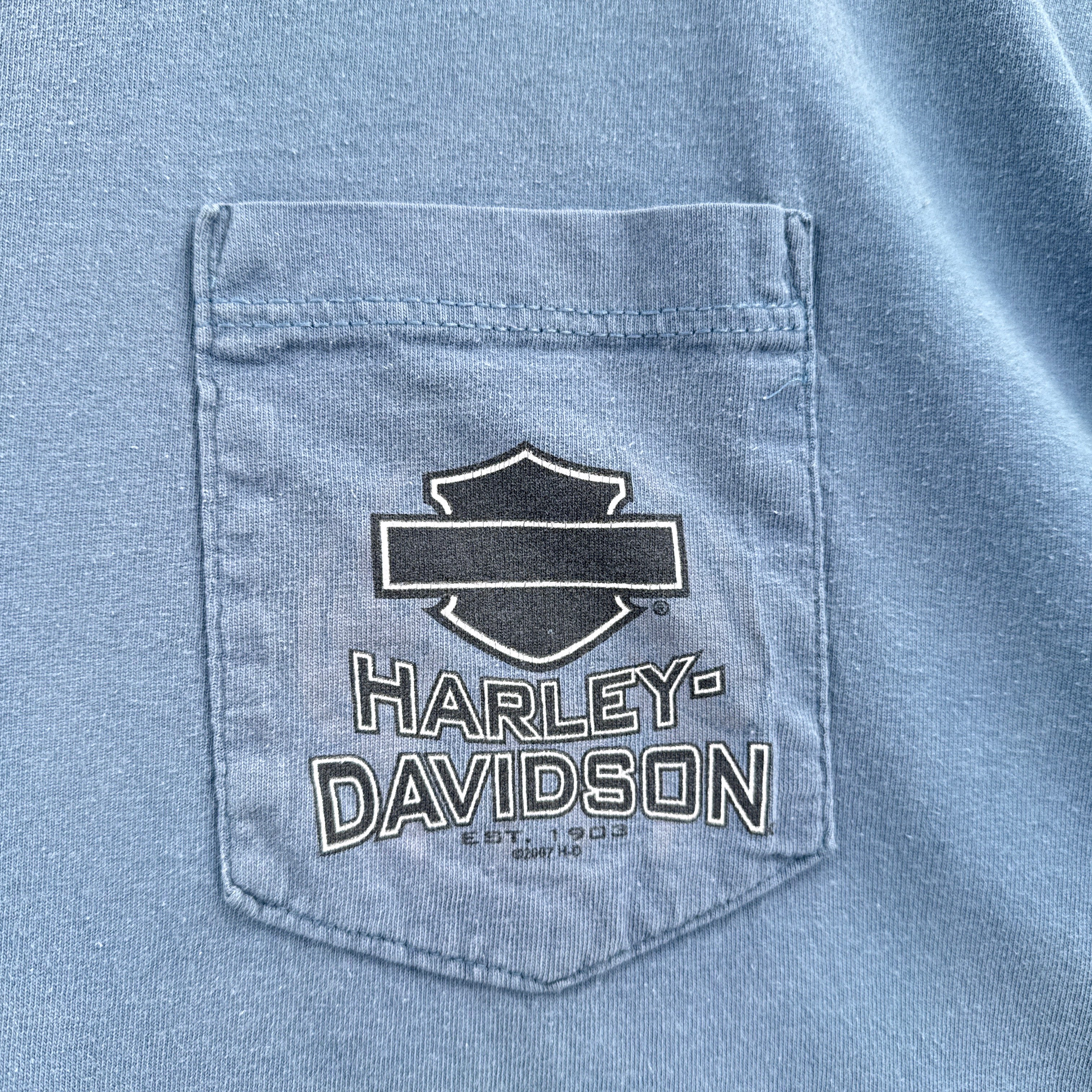 Vintage Harley Davidson Washington Graphic Tee 