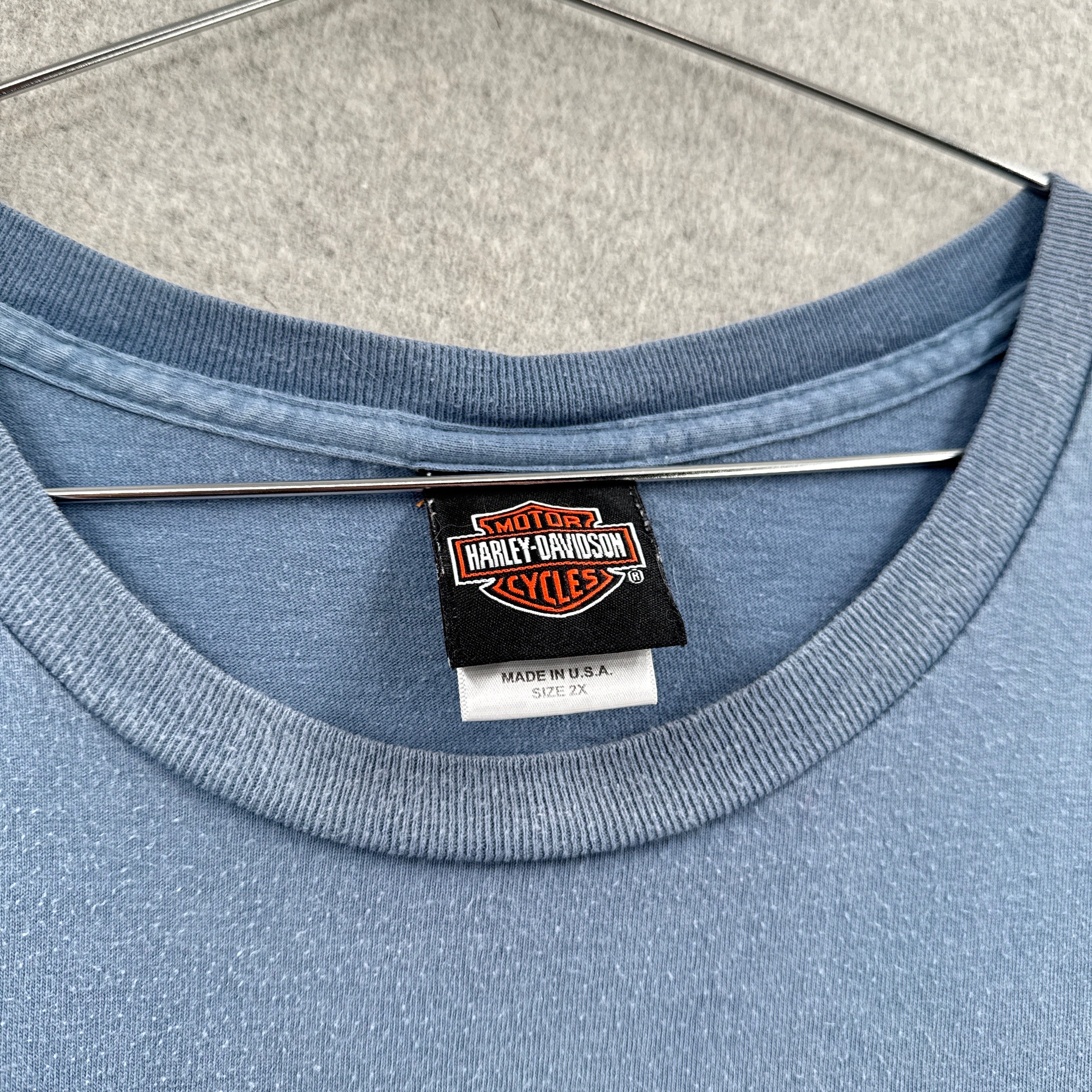 Vintage Harley Davidson Washington Graphic Tee 