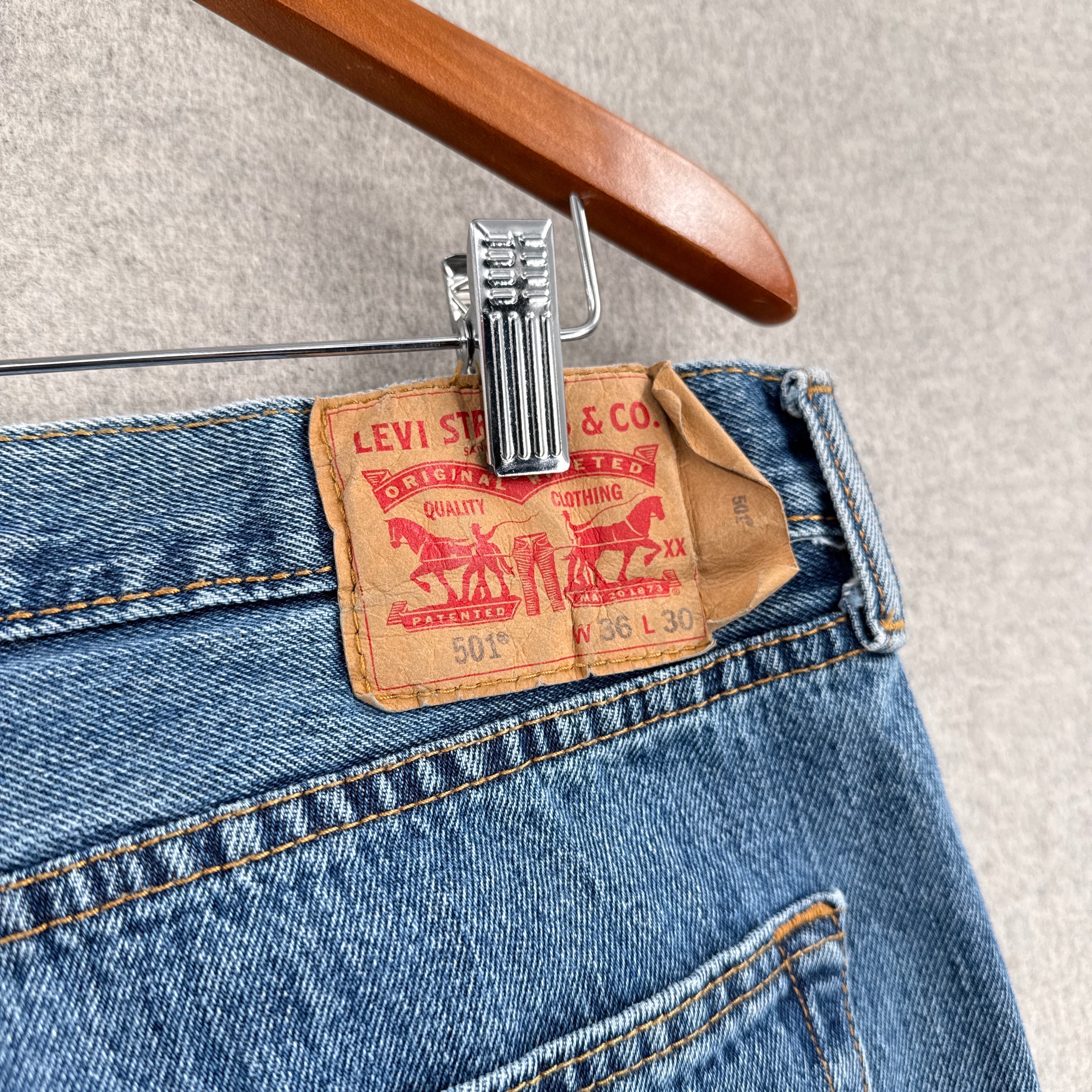 levis 501 tag w36