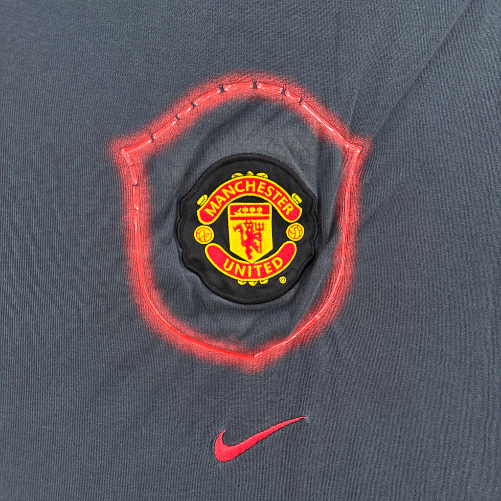Vintage Manchester United Football Soccer Nike Tee 