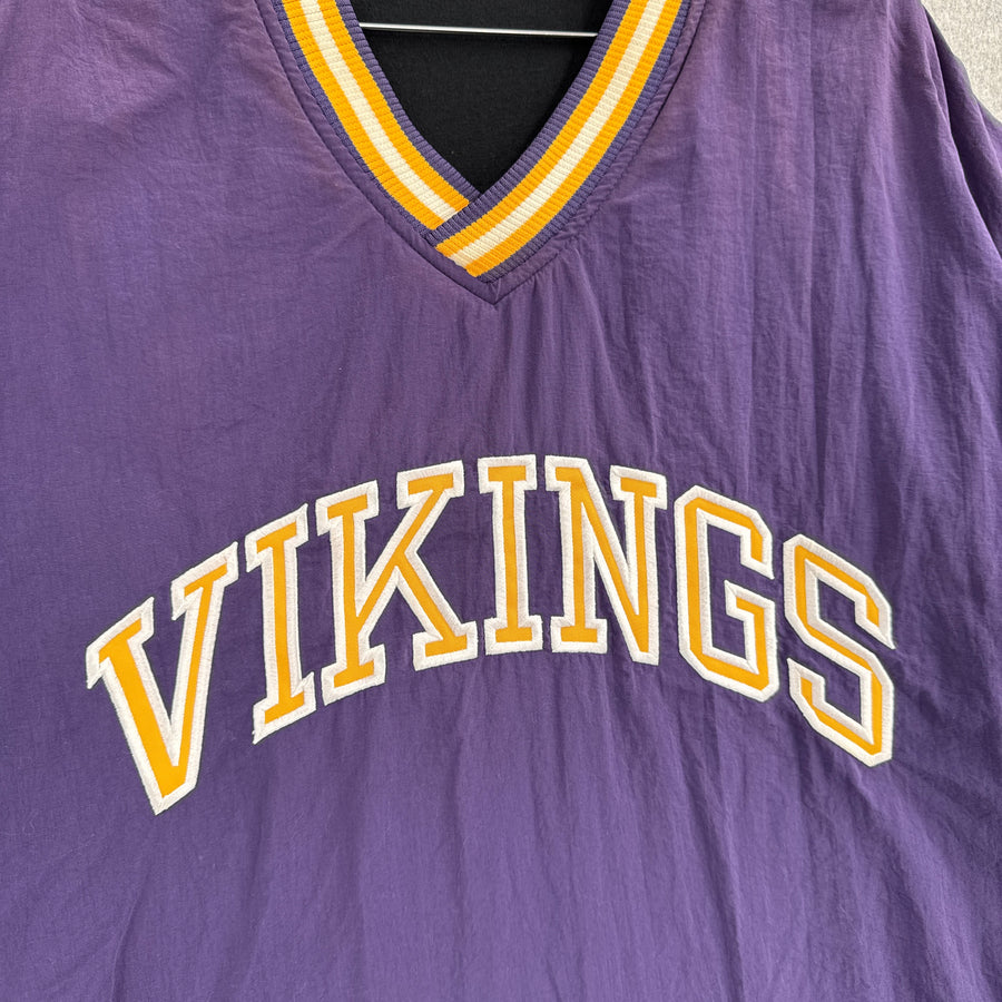 Vintage Minnesota Vikings NFL Football Starter Windbreaker Jacket