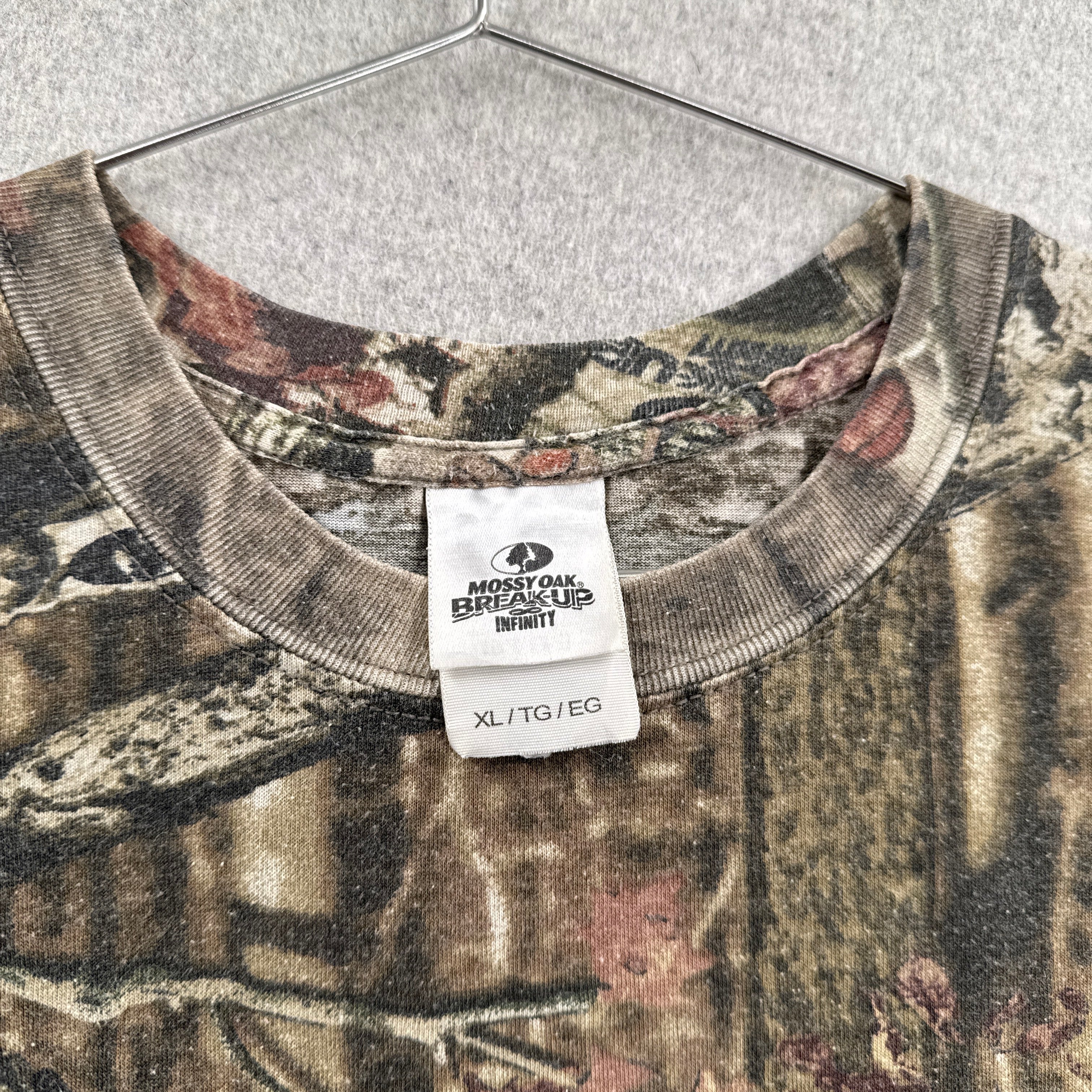Vintage Mossy Oak Camo Camouflage Shirt