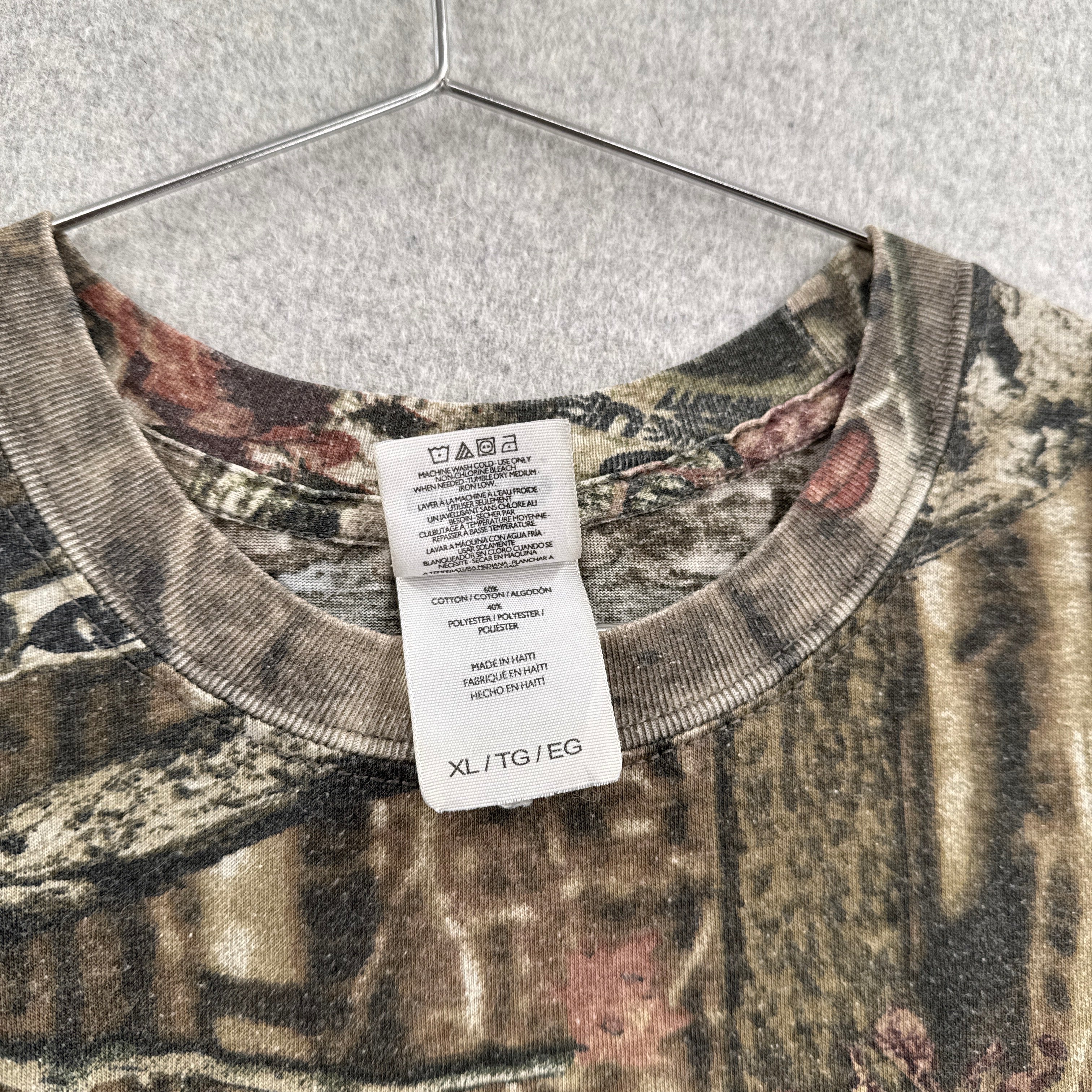 Vintage Mossy Oak Camo Camouflage Shirt