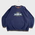 Vintage NFL Football Super Bowl Embroidered Crewneck Sweatshirt
