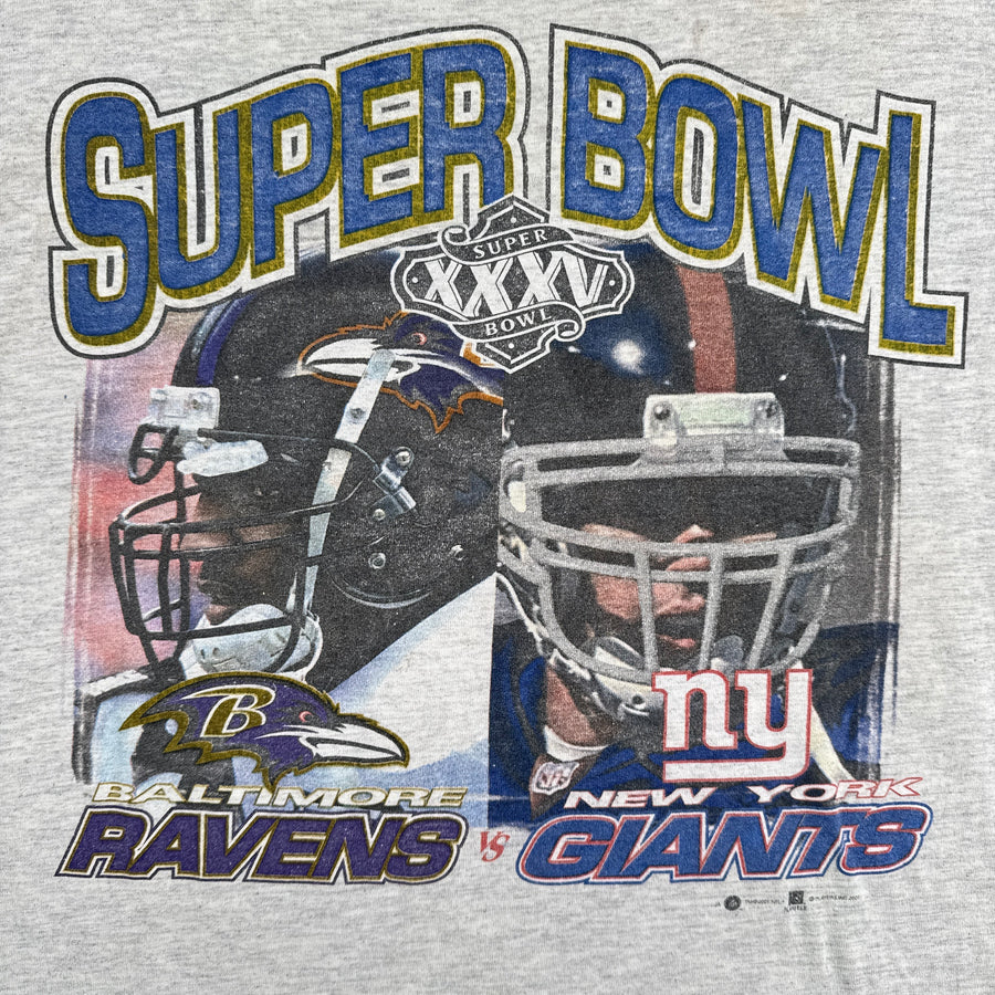 Vintage NFL Football Super Bowl Graphic Tee