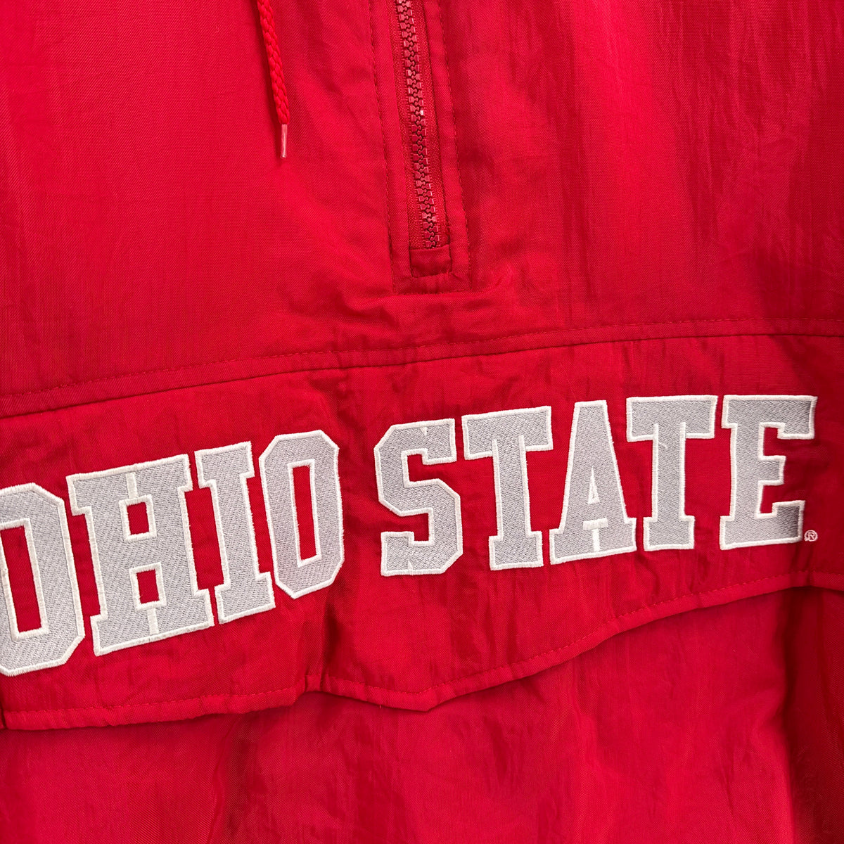 Vintage Ohio State University Buckeyes Puffer Coat Varsity Jacket