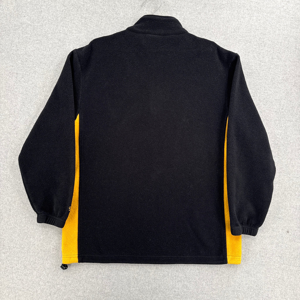Vintage Pittsburgh Steelers NFL Fleece Quarter Zip Sweater - L