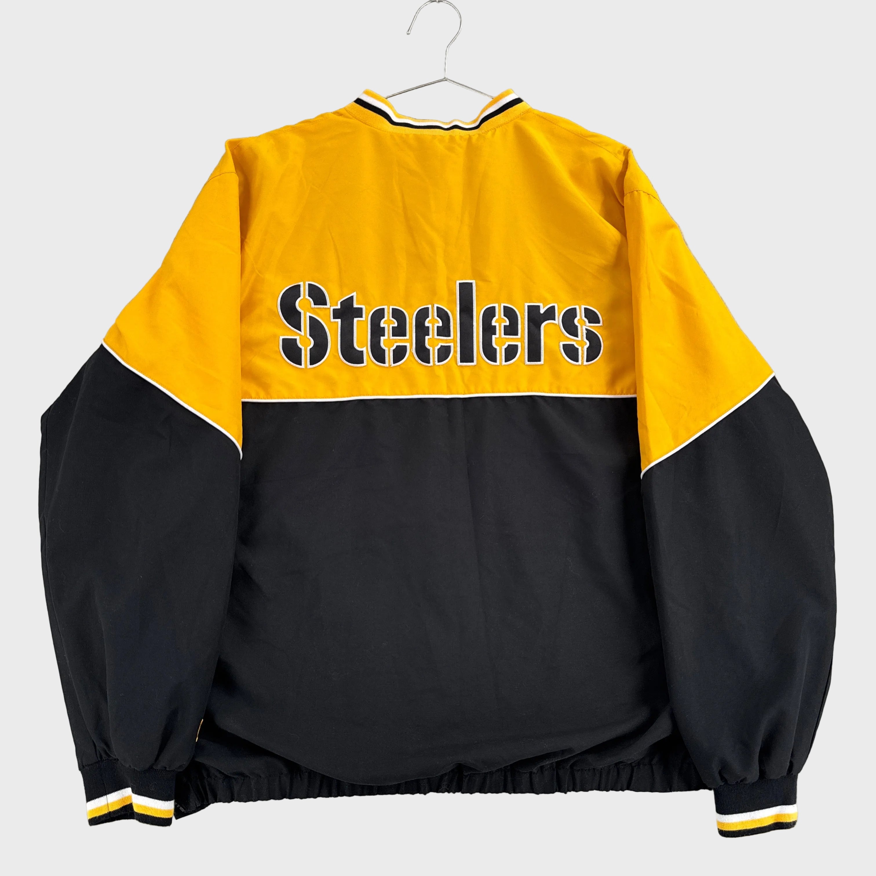 Vintage Pittsburgh Steelers NFL Football Windbreaker Jacket