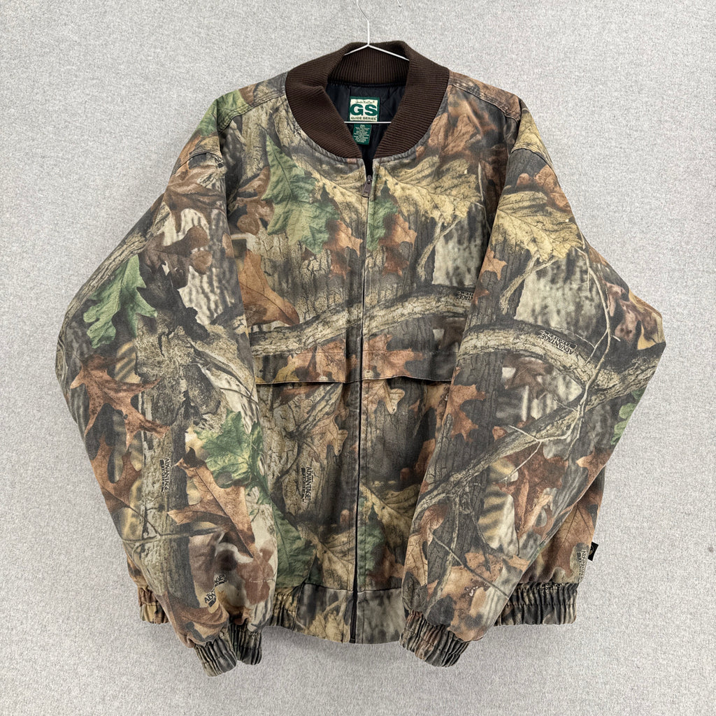 Vintage Realtree Camouflage Bomber Jacket