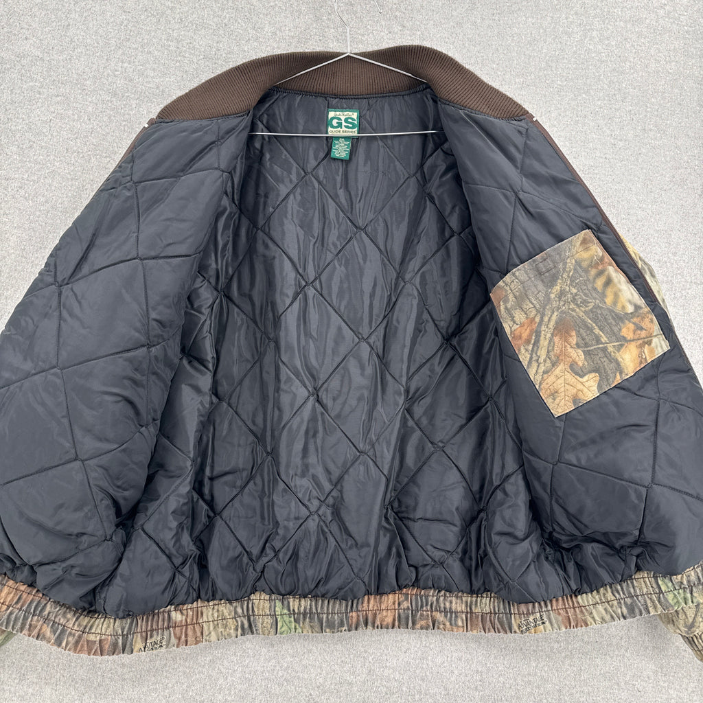 Vintage Realtree Camouflage Bomber Jacket