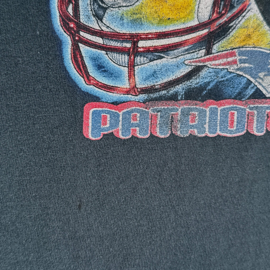 Vintage Super Bowl Patriots Eagles NFL Shirt 