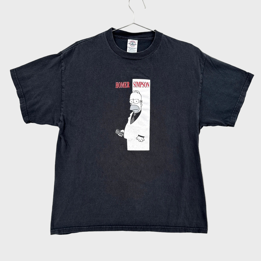 Vintage The Simpsons Homer Godfather Graphic Tee