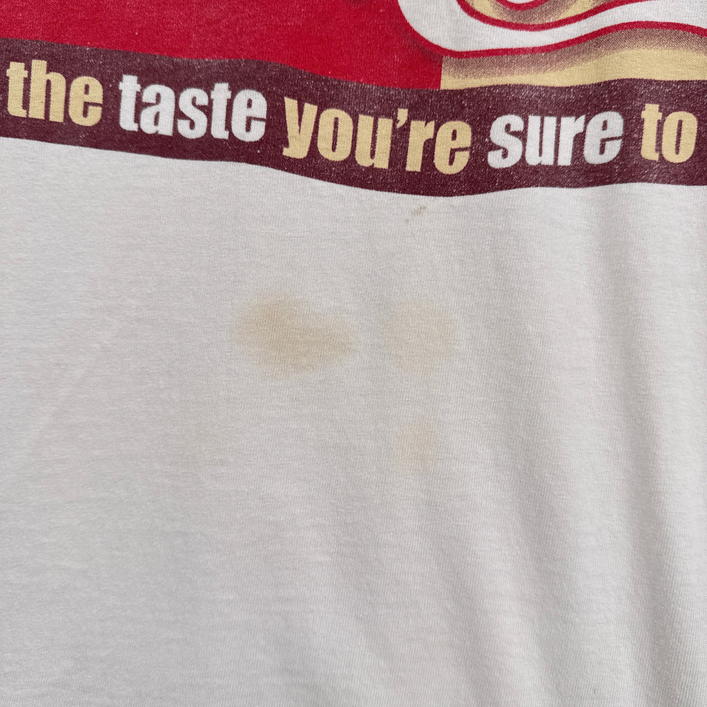 stain spots on the front