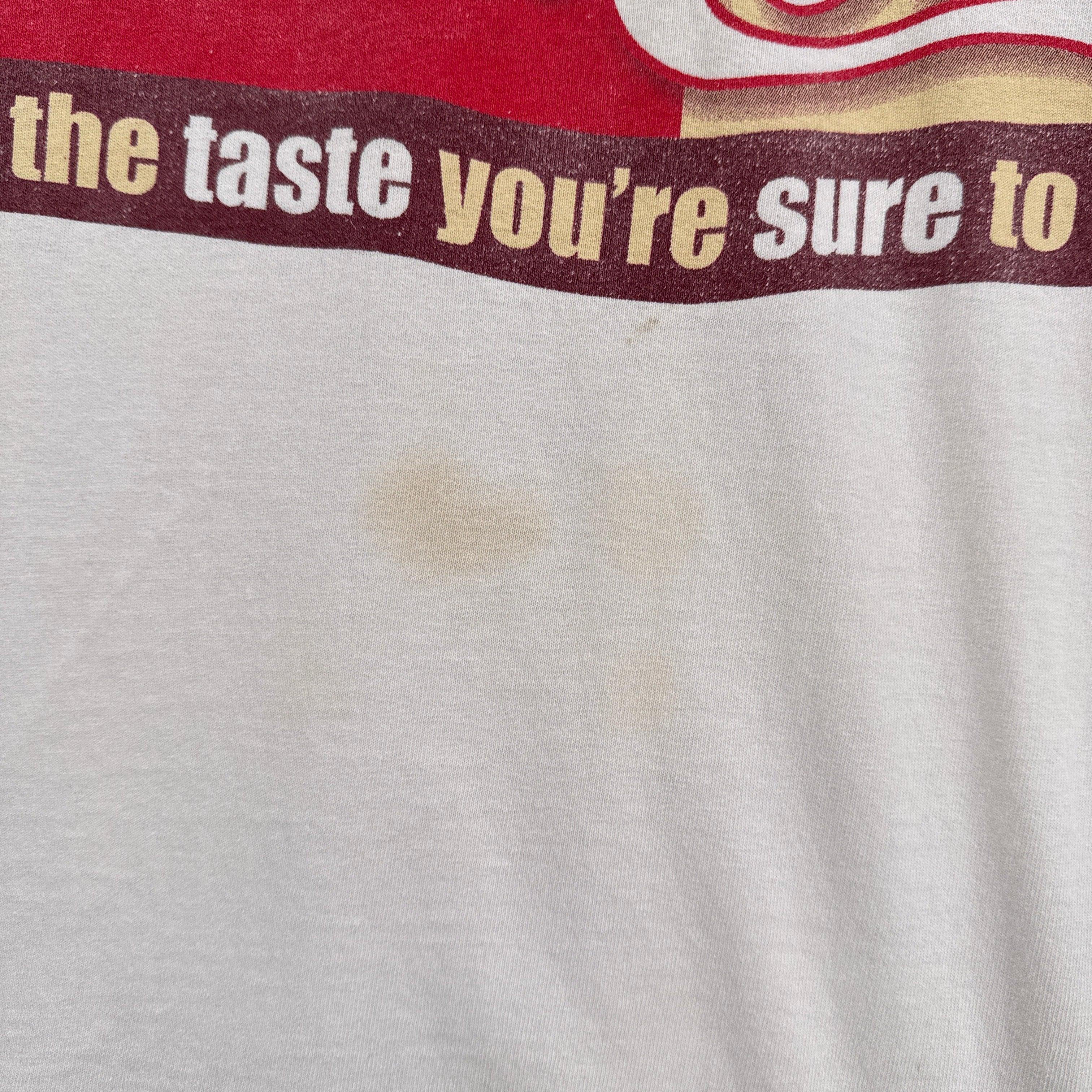 stain spots on the front