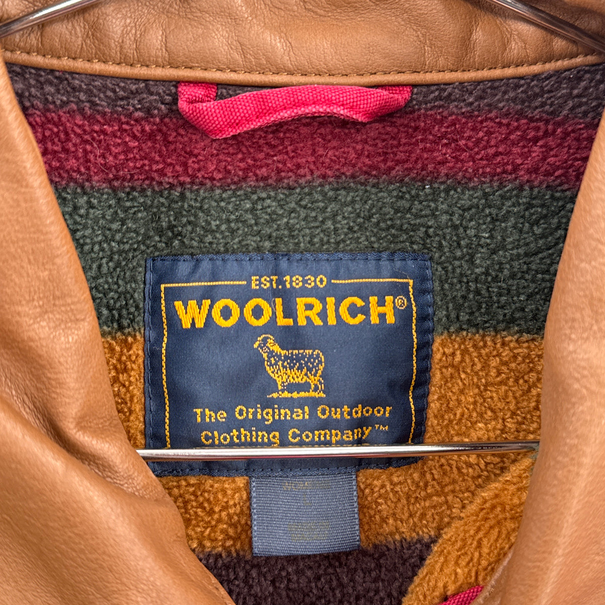 Vintage Woolrich Barn Jacket Chore Coat Fleece Lined - Women's L