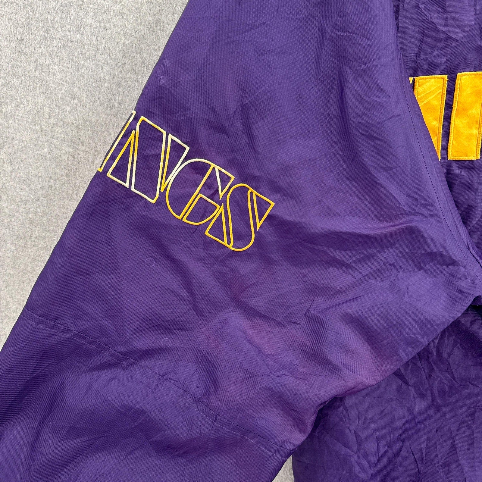 Vintage 90s Minnesota Vikings Reversible NFL Jacket - 2XL