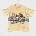 vintage 90s bears hot springs tee